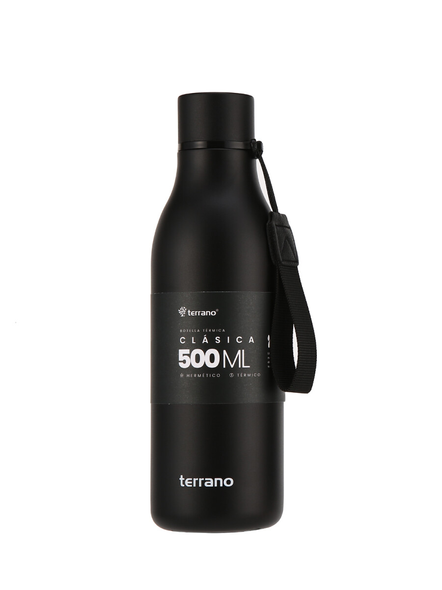 Botella Térmica Clásica - Negro 
