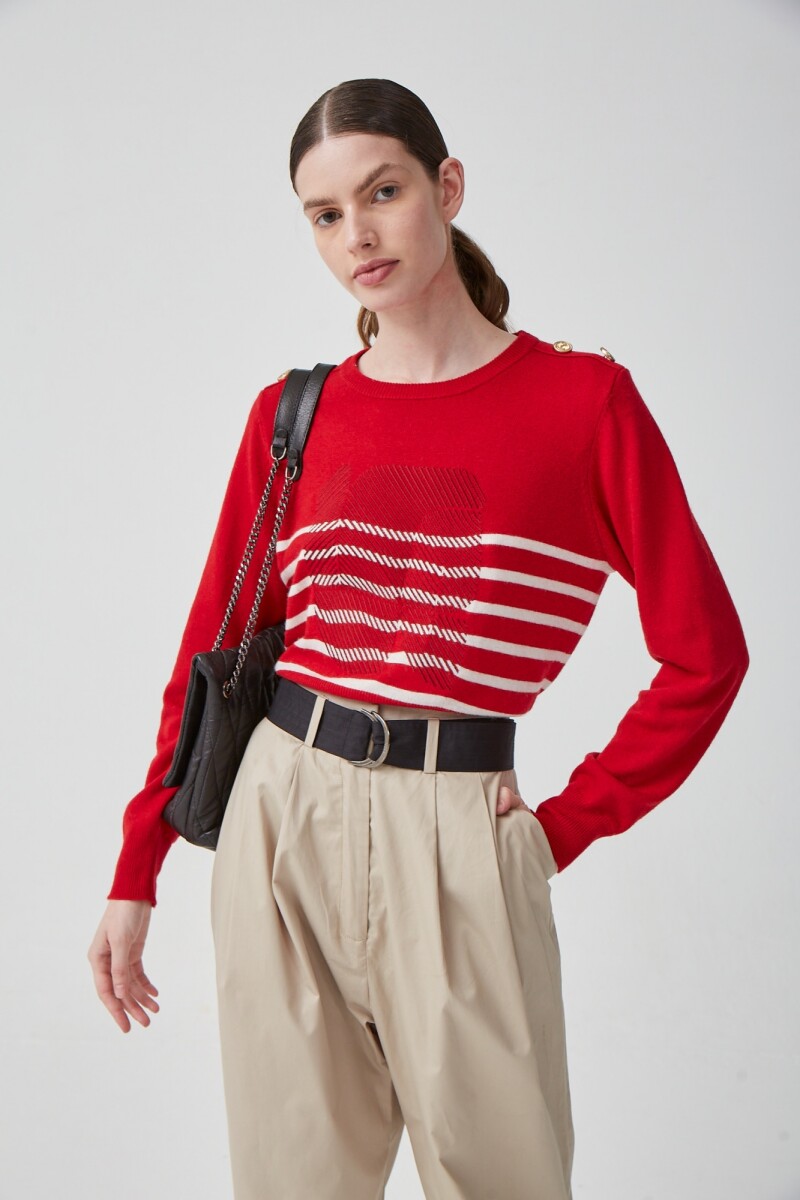 Sweater turner - Rojo 