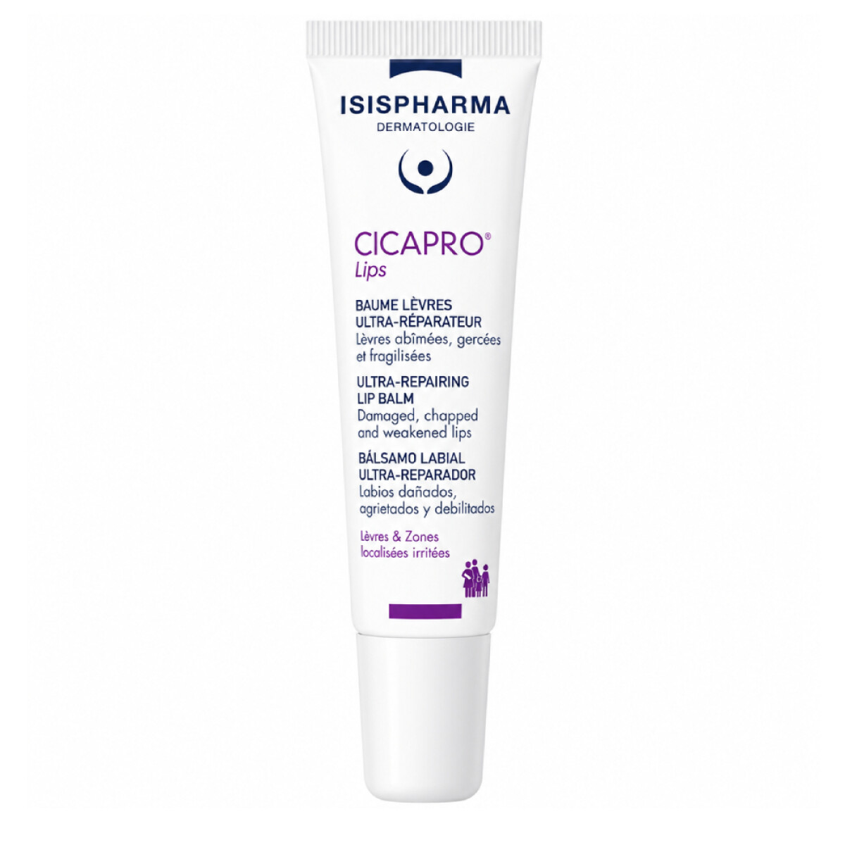 Bálsamo Reparador de Labios Isispharma Cica Pro Lips 15ml 