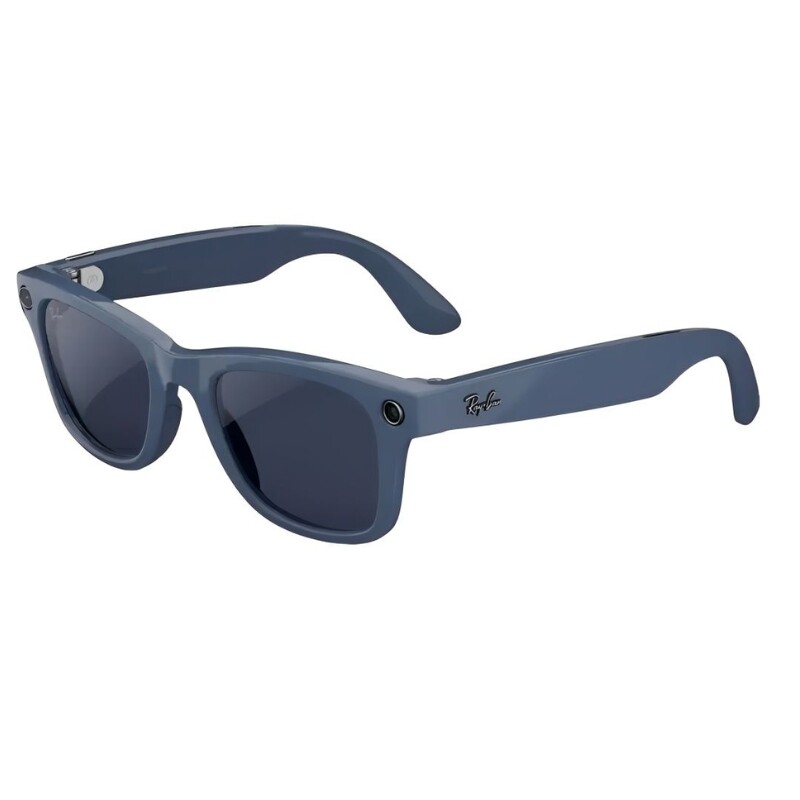 Lente Ray-Ban Meta Wayfarer Gen2 Shiny Cosm Blue Trans Sapphire L 721445 Lente Ray-Ban Meta Wayfarer Gen2 Shiny Cosm Blue Trans Sapphire L 721445