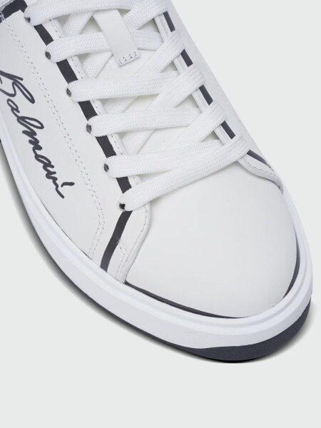 BALMAIN - SNEAKER B-COURT ESTAMPADOS Blanco
