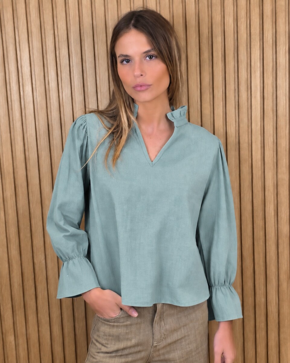 Blusa Copenhague - Menta 