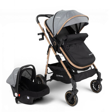 Coche Travel System Jumbo con Baby Silla Ruedas Todo Terreno Coche Travel System Jumbo con Baby Silla Ruedas Todo Terreno