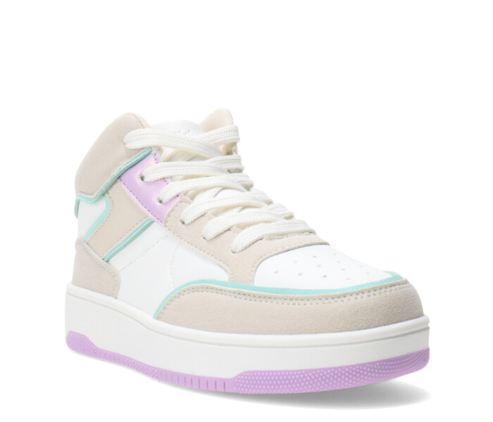 Deportivo RITU estilo botita White/Beige