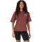 Polos Training Runner Message Graphic Relaxed Tee Mujer Rusted Rock