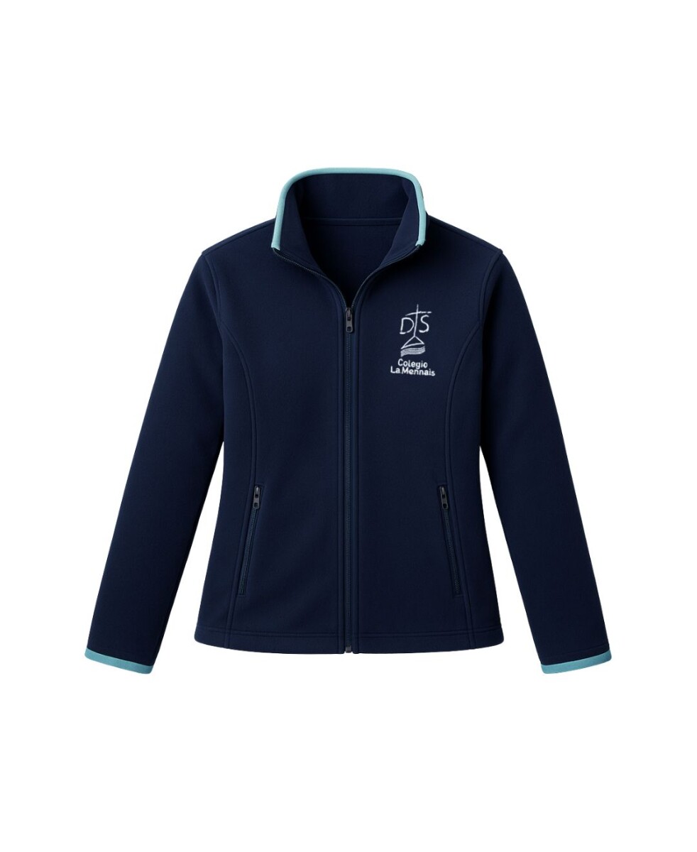 Campera Polar Colegio La Mennais - Navy 