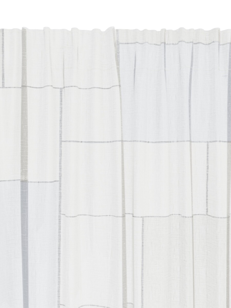 Cortina SILDA 1x140x245 gris 