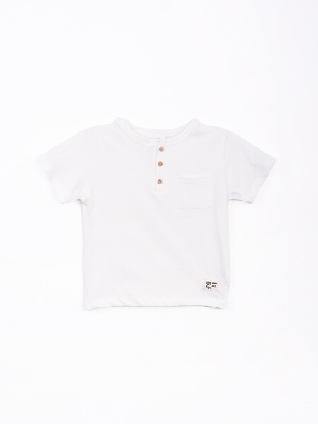 REMERA FELIPE BOY II OFF WHITE