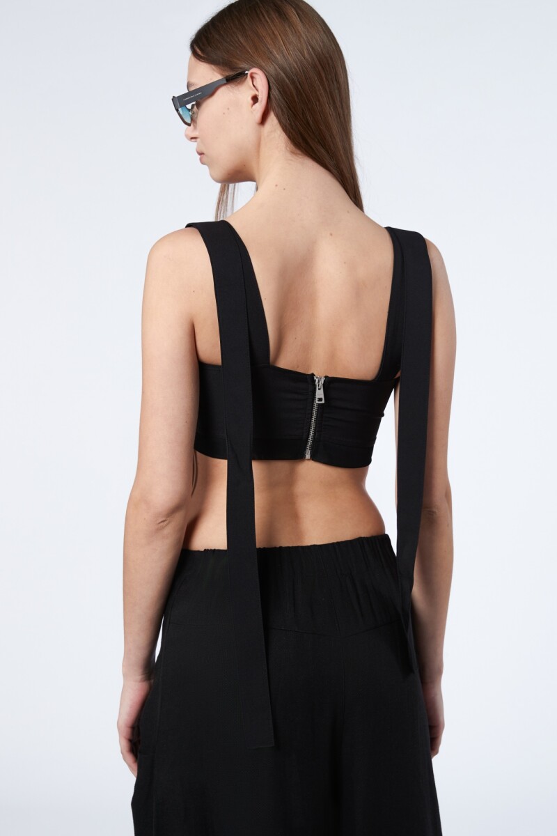 TOP AZURE Negro