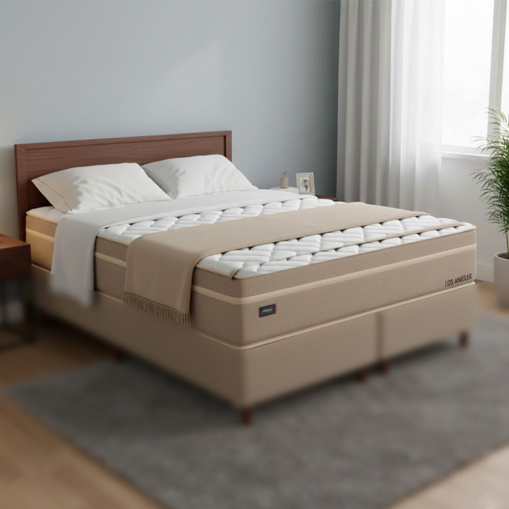 Colchón 1 plaza y media - Los Angeles - Mannes Colchón 1 plaza y media - Los Angeles - Mannes