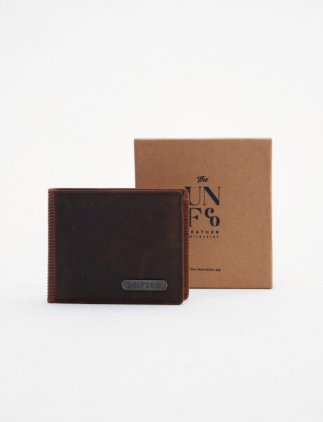 Billetera Gell Chocolate