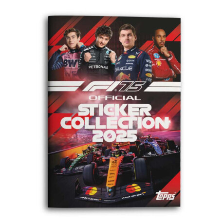 Topps Oficial Sticker Collection F1 Formula Uno Season 2025