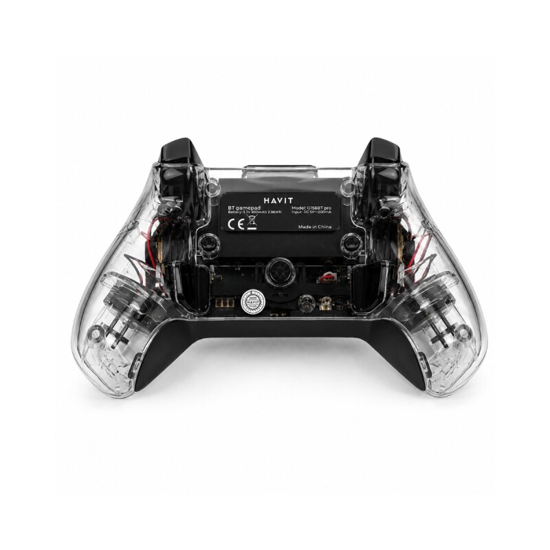 Joystick Inalambrico Havit G158BT Transparente Con soporte para celular Joystick Inalambrico Havit G158BT Transparente Con soporte para celular