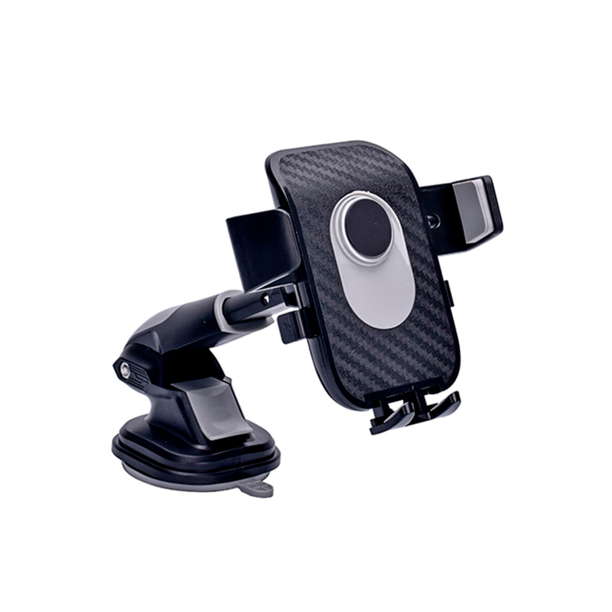 Soporte para auto telescópico con ventosa color negro 