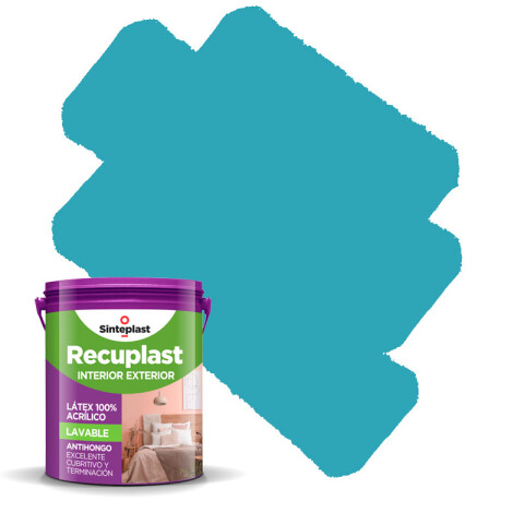 Recuplast Interior Exterior Mate Premium Turquesa