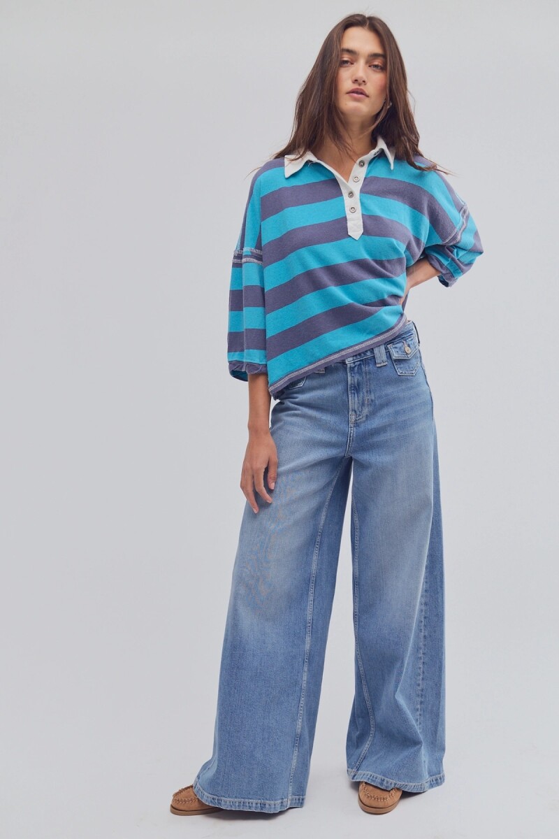 REMERA AUGGIE Azul