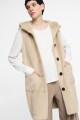 CHALECO Beige
