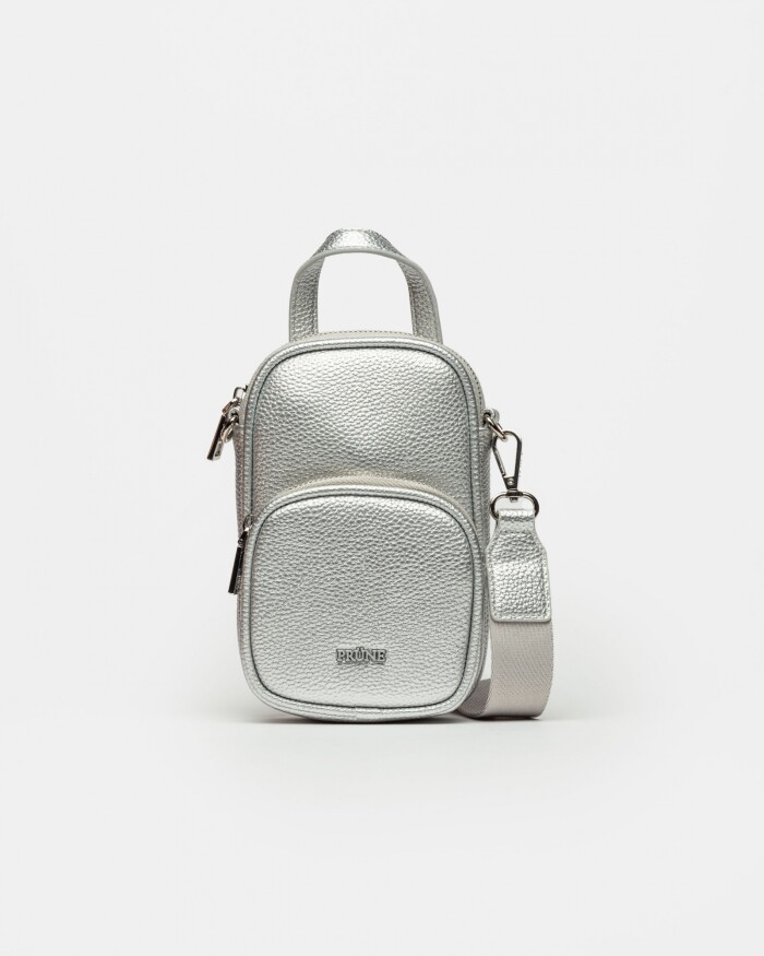 Porta Celular Baby Donna Plata Metalizado