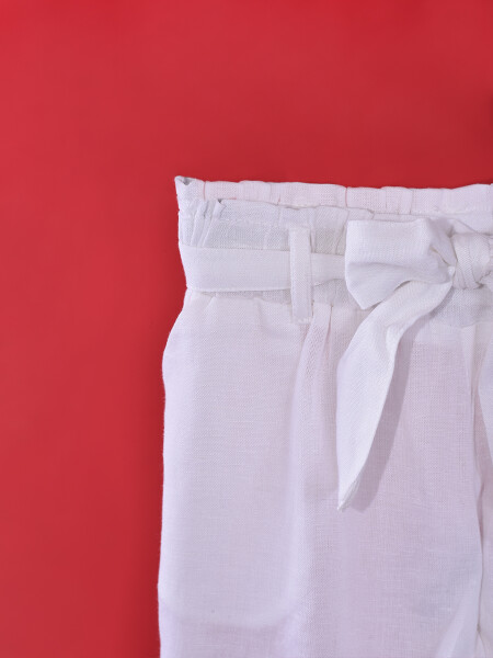 SHORT LIMA OFF WHITE