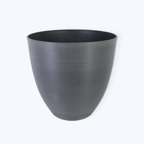 MACETERO PLAST GRIS 37X35CM Unica