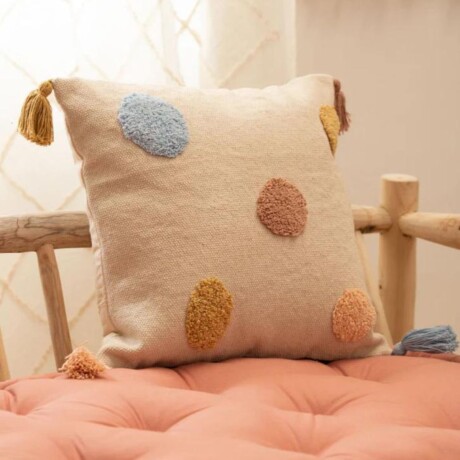 Funda de almohadón LOLO Beige - -