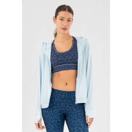 Campera stocky Celeste