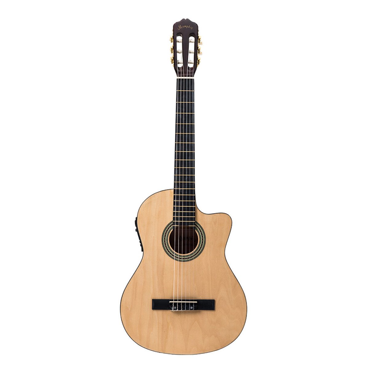 GUITARRA ELECTROACUSTICA MEMPHIS 951 NYLON NATURAL 