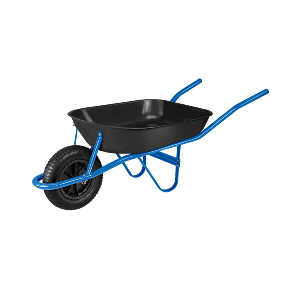 Carretilla plastica con rueda inflable, 50 litros -TRAMONTINA TN1532