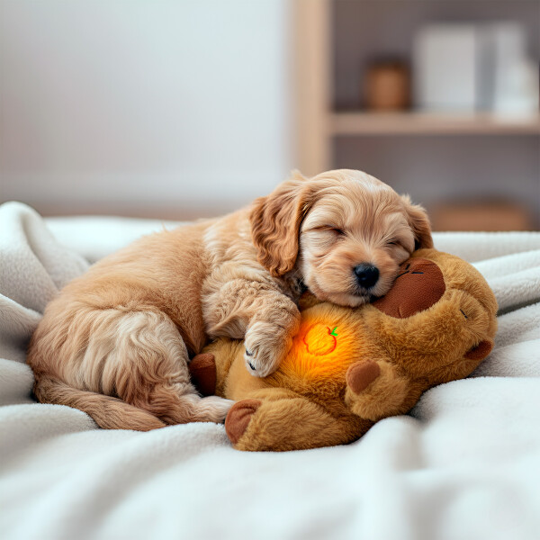 Peluche Tranquiliza Capibara Respira Luz Musica Bebe Perro Diseño Capibara