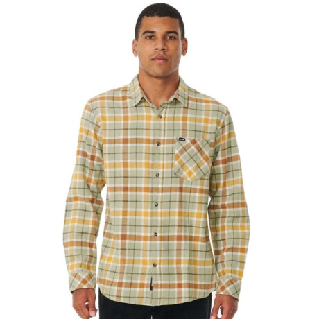Camisa Rip Curl Checked Verde