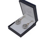 Caravanas En Oro 18K, Platino Con Brilliantes Y Diamantes Caravanas En Oro 18K, Platino Con Brilliantes Y Diamantes