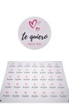 Stickers amor plancha DISEÑO 5