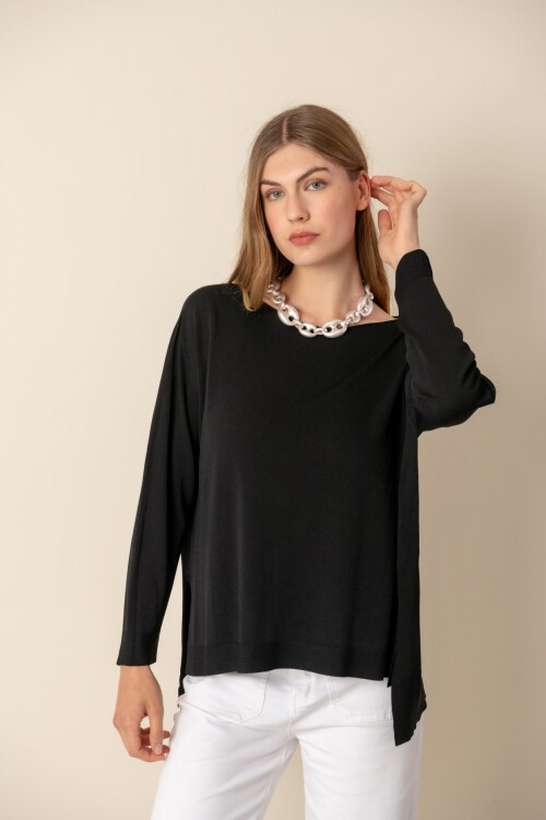 Sweater Mink Negro