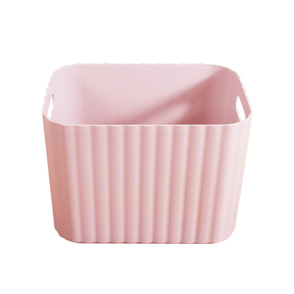 Organizador con asas rosa