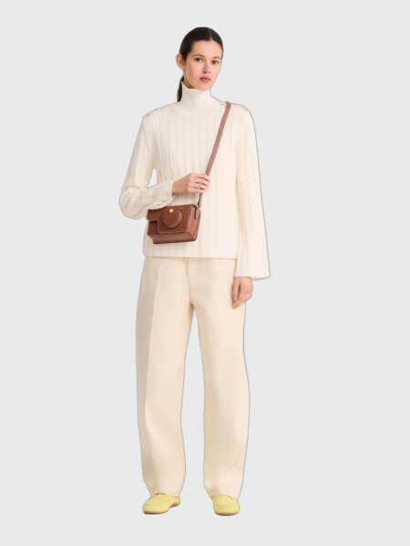 LONGCHAMP - EPURE, CARTERA CÁMARA XS Blanco