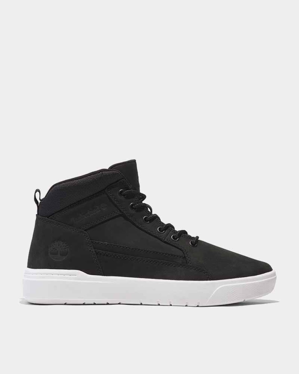 Zapatillas Allston Mid Hombre - Black Nubuck 