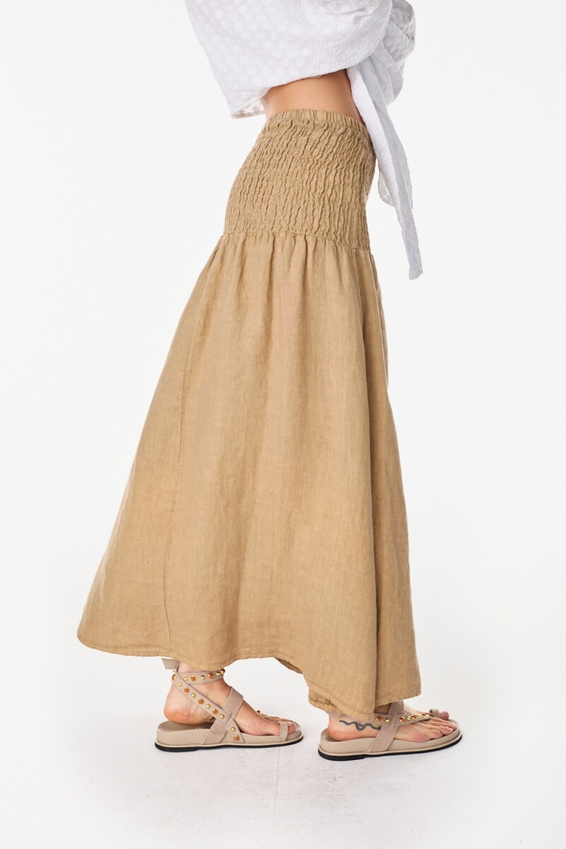Falda Laia Beige