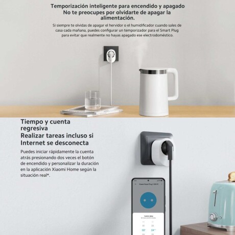 Enchufe inteligente Xiaomi MI Plug 2 V01