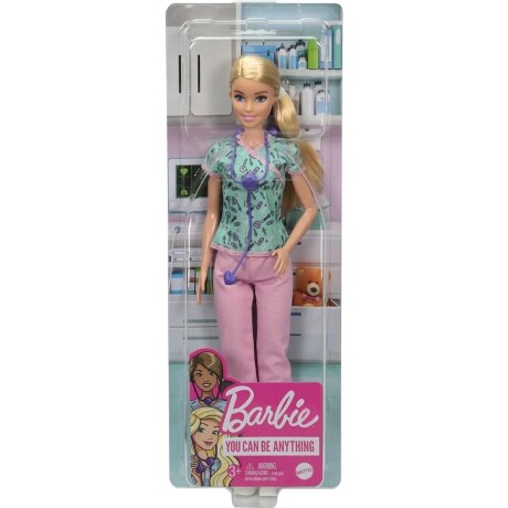 Muñeca Barbie Profesiones Enfermera 001