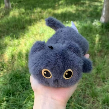 Mini Peluche Gatito Gris