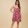 VESTIDO CORTO EDDA RUSTY Berry