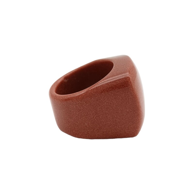 Anillo Cuadrado-Piedra de Sol-AN0505 conpiedra