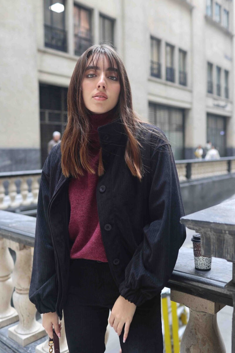 CASACA DOLCE - NEGRO 