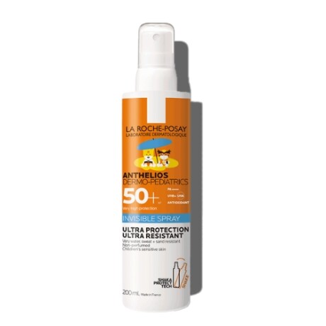 Protector Solar Anthelios Dermo-Pediátrico SPRAY INVISIBLE SPF 50+ La Roche-Posay 200ml Protector Solar Anthelios Dermo-Pediátrico SPRAY INVISIBLE SPF 50+ La Roche-Posay 200ml