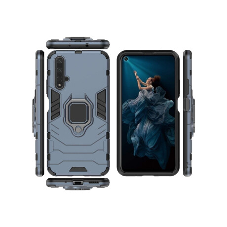 Estuche Para Huawei Nova 5T Hibrido Black Estuche Para Huawei Nova 5T Hibrido Black