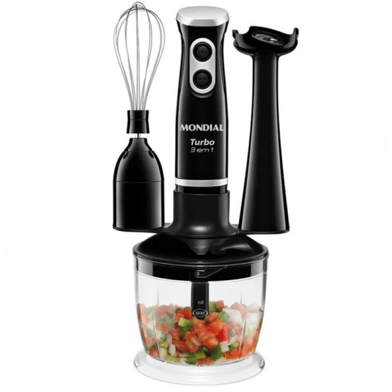 Mixer Mondial Turbo 3 En 1 M-14 220V Mixer Mondial Turbo 3 En 1 M-14 220V
