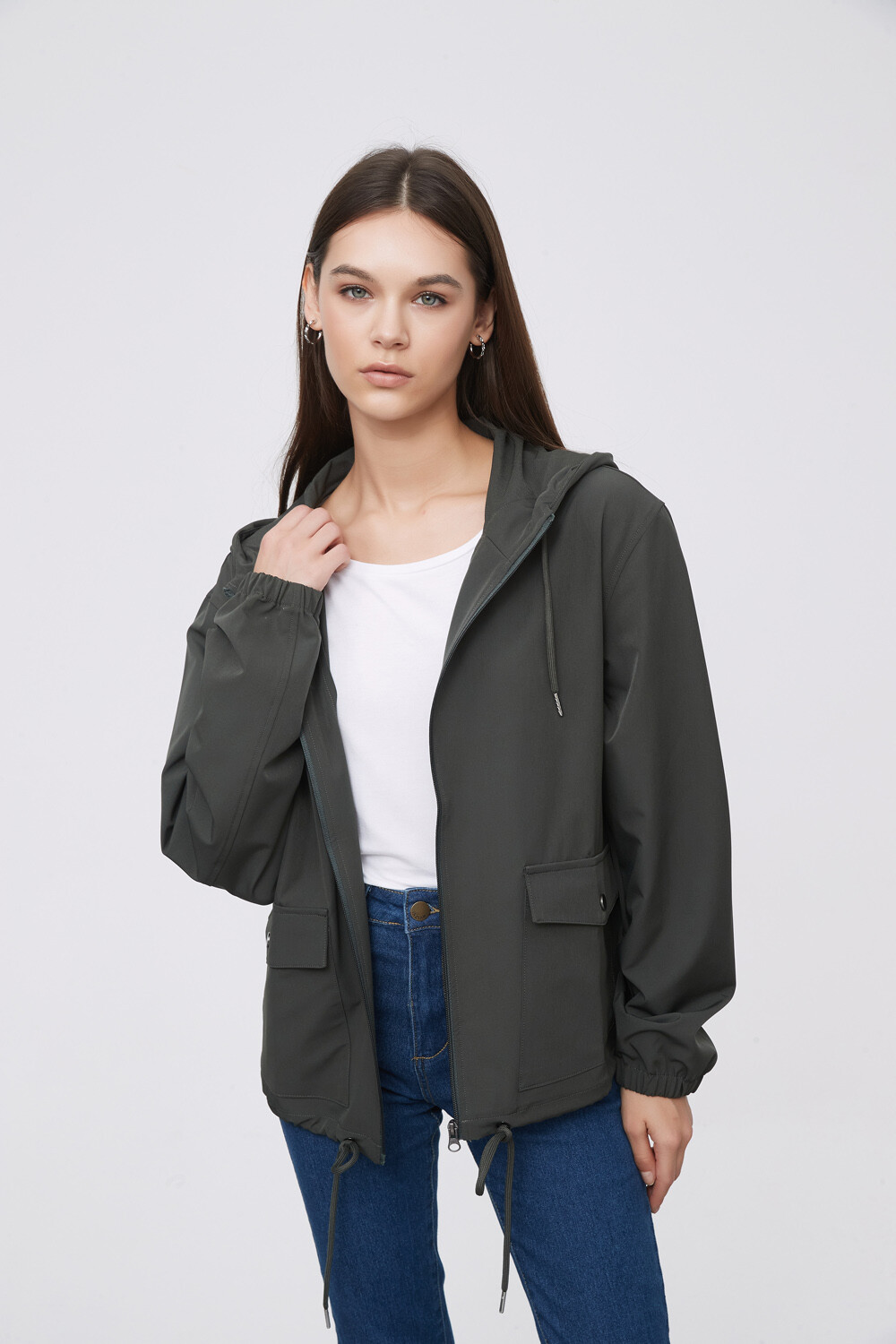 Campera Cal Verde Militar