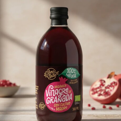Vinagre de Granada Orgánico 500ML Terra Verde Vinagre de Granada Orgánico 500ML Terra Verde