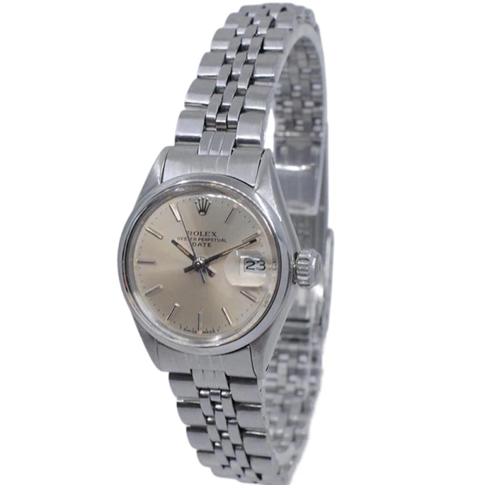 Rolex date dama 6516 acero inoxidable 25 mm año 1970 Rolex date dama 6516 acero inoxidable 25 mm año 1970