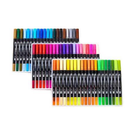 Set de 60 marcadores de colores Sc